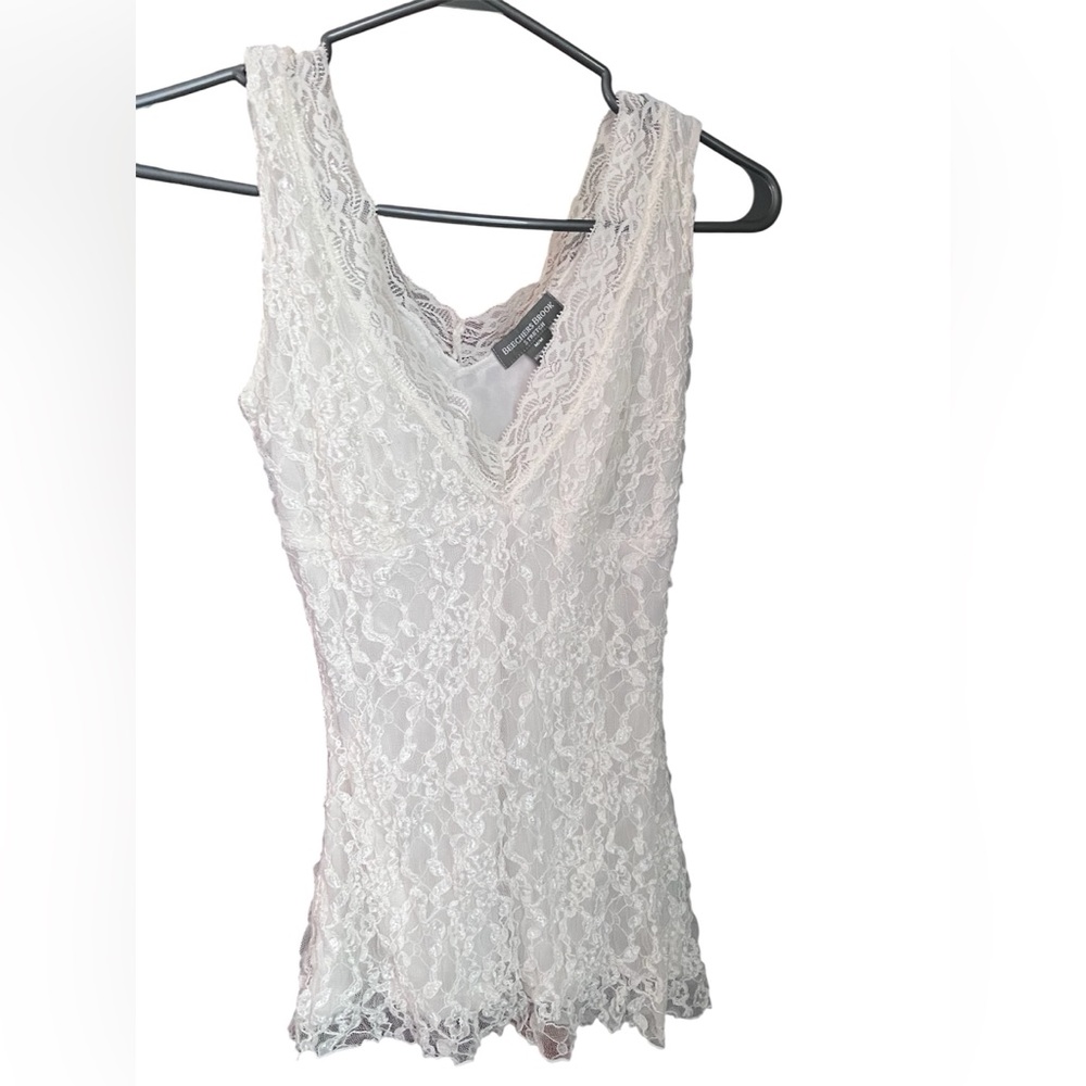 Beechers Brook White Lace Top